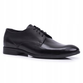 Bednarek Polish Shoes Men's Brogues Elegant Bednarek Leather Black Jantar 1