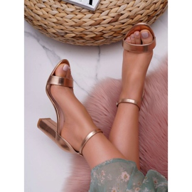 SEA Classic Women's Sandals On Heel Champagne Fiji pink 1