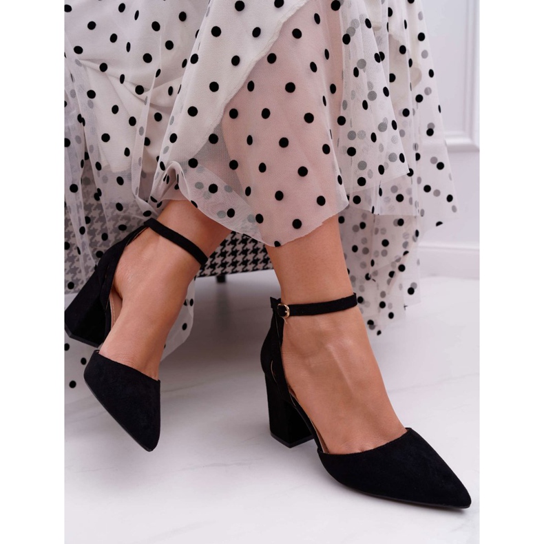 SEA Women's Pumps On A Heel In Spitz Black Samantha 2