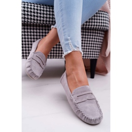 SEA Women's Gray Loafers Suede Bolero grey 2 SEA Women's Gray Loafers Suede Bolero grey 2