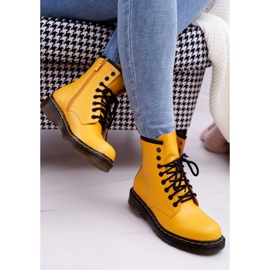 SEA Women's Boots Trappers Yellow Gangsta 2