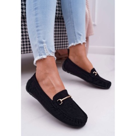 SEA Women's Black Loafers Suede from Sonnero 1