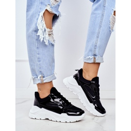 BUGO Women's Sport Shoes Lacquered Black Wenson 1