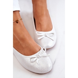 EVE Classic Women's Ballerinas Profiled Insole Silver Fimme grey 2