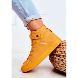 Women's Sneakers Big Star Yellow FF274581 1 Women's Sneakers Big Star Yellow FF274581 1
