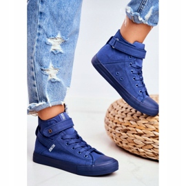 Women's Sneakers Big Star Blue FF274584 1