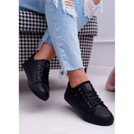 Women's Big Star Sneakers Black BB274032 2