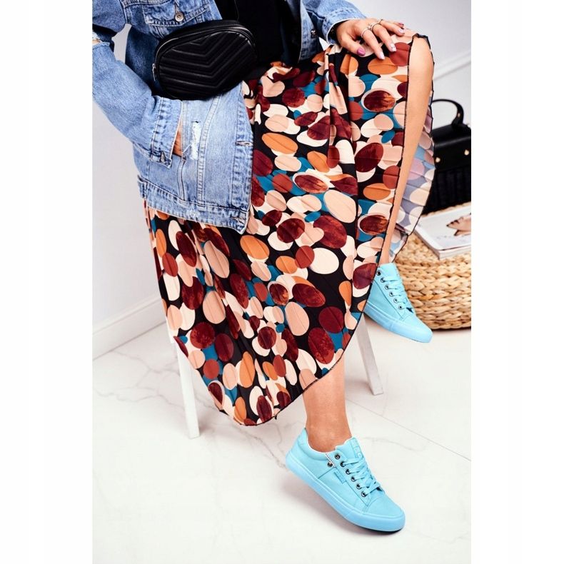 Women's Sneakers Big Star Turquoise AA274512 green 2