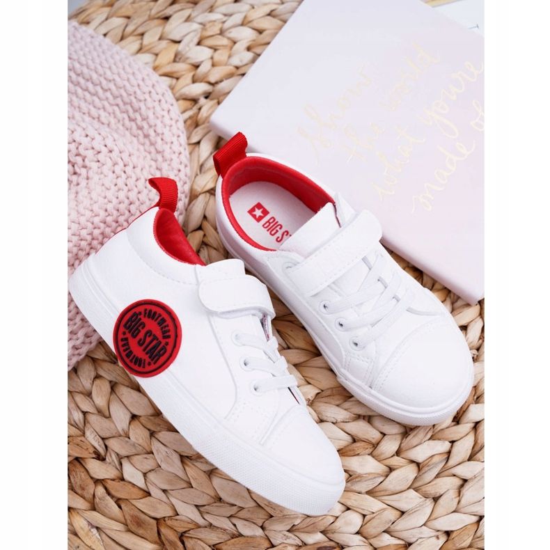 Children's Sneakers Children Big Star With Velcro White FF374088 ['white'] 2