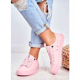 Women's Sneakers Big Star Light Pink DD274443 2 Women's Sneakers Big Star Light Pink DD274443 2
