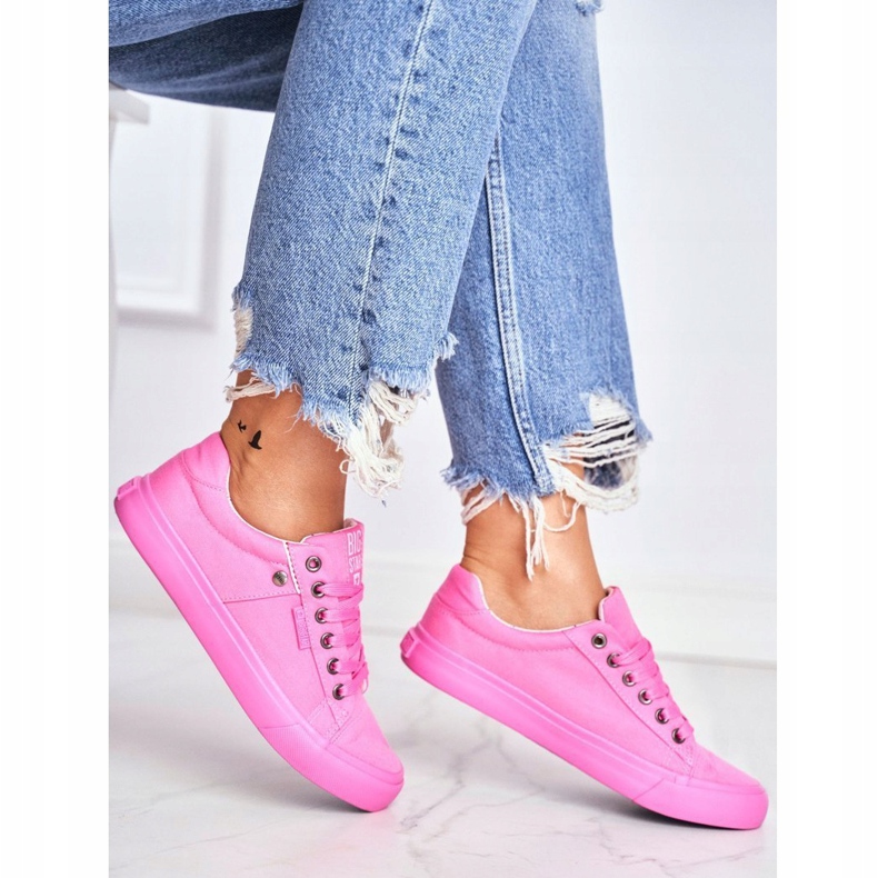 Women's Sneakers Big Star Pink AA274509 1