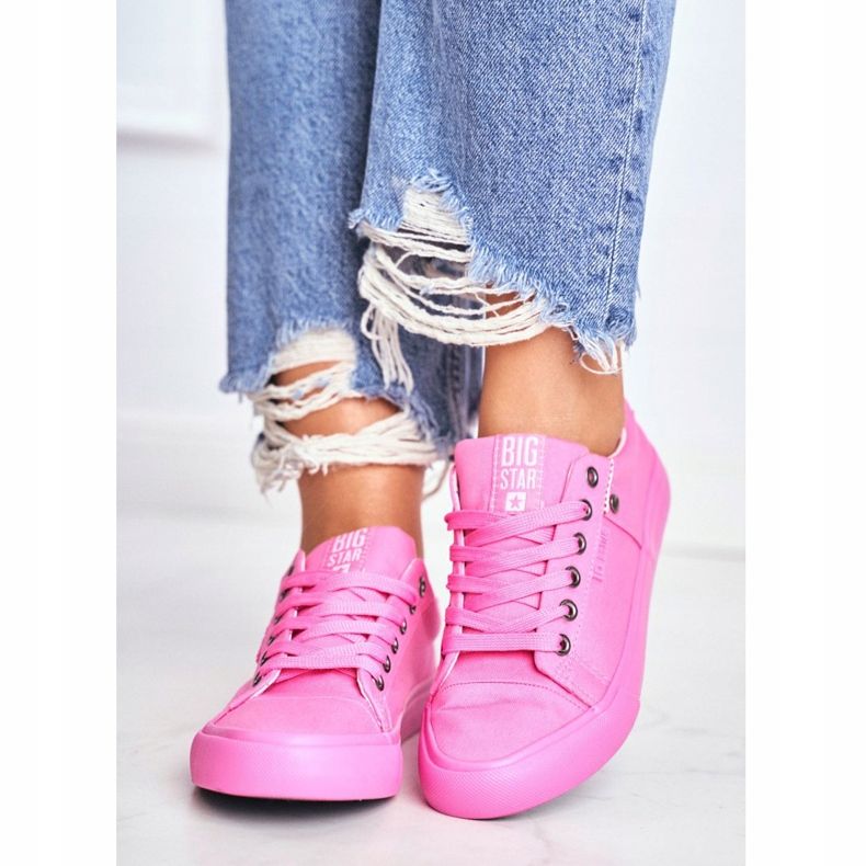 Women's Sneakers Big Star Pink AA274509 2