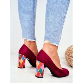 Women's Pumps Sergio Leone Suede Fuchsia PB135 Be Mine! pink 1