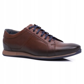 Men's Brogues Shoes Casual Nikopol Leather Brown 1730 1 Men's Brogues Shoes Casual Nikopol Leather Brown 1730 1
