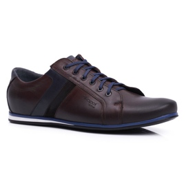 Men's Brogues Shoes Casual Nikopol Leather Brown 1721 1