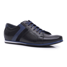 Men's Brogues Shoes Casual Nikopol Leather Black 1721 1