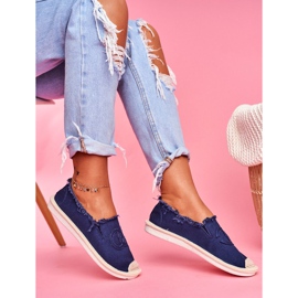 SEA Women's Espadrilles Navy Blue Flaure 2