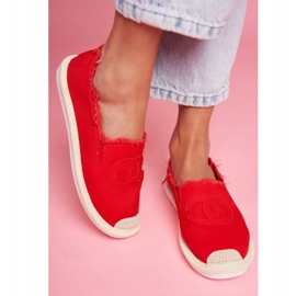 PS1 Red Flaure Women's Espadrilles 1