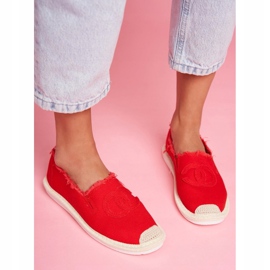 PS1 Red Flaure Women's Espadrilles 2