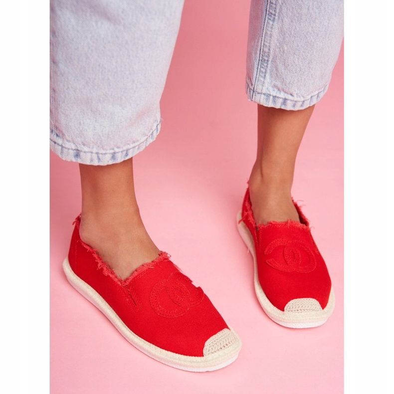 PS1 Red Flaure Women's Espadrilles 2