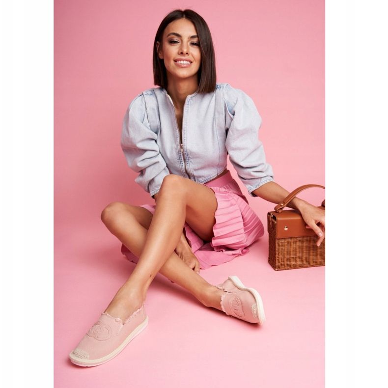 PS1 Women's Espadrilles Pink Flaure 1