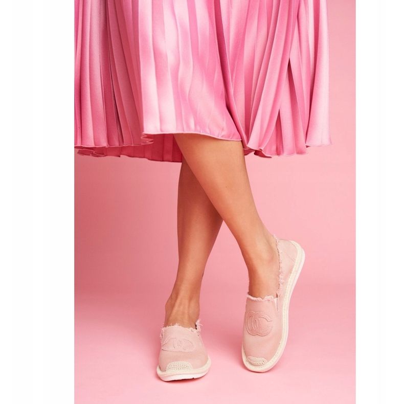 PS1 Women's Espadrilles Pink Flaure 2