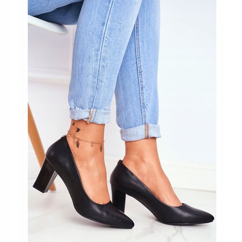 Women's Pumps Sergio Leone PB403 Black Herline 1 Women's Pumps Sergio Leone PB403 Black Herline 1