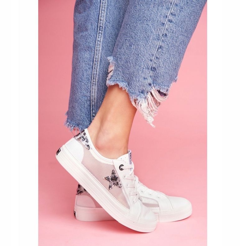 Women's Sneakers Big Star White FF274487 1