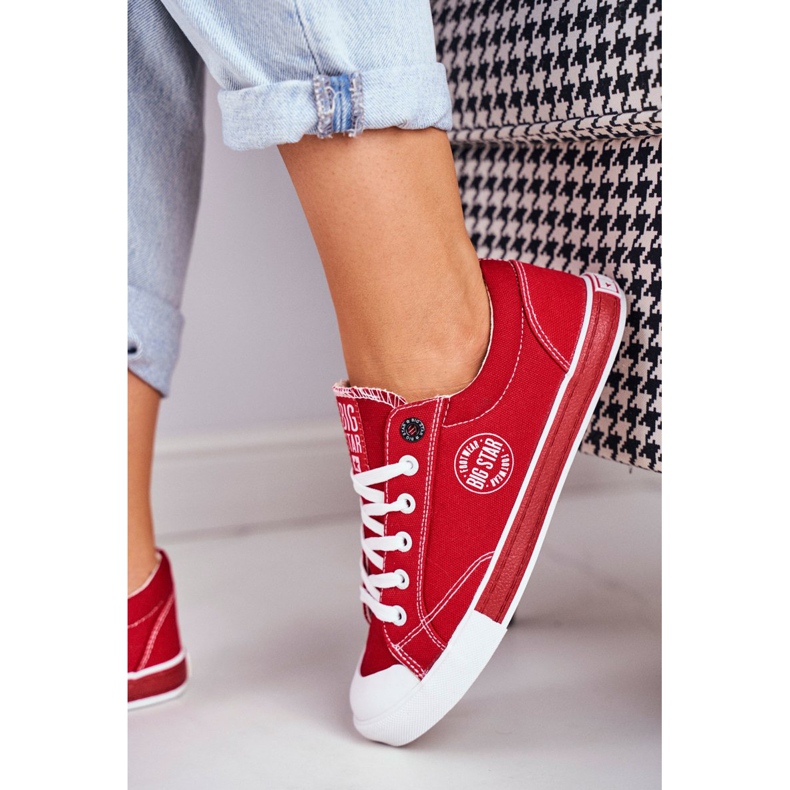 Women's Sneakers Big Star Red FF274226 2