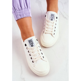 Women's Sneakers Big Star White FF274124 ecru 2 Women's Sneakers Big Star White FF274124 ecru 2