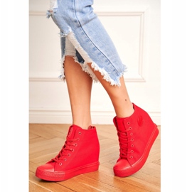 Women's Sneakers Big Star Red FF274A193 1