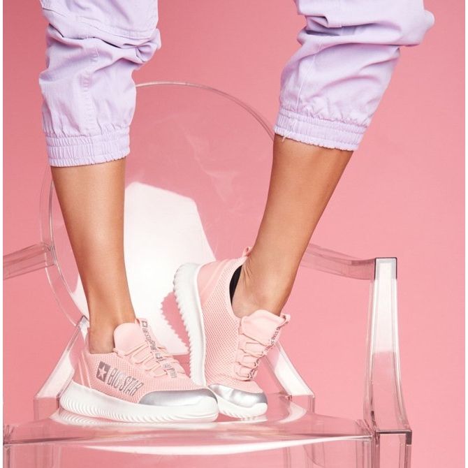 Women's Sport Shoes Big Star Light Pink FF274A413 2 Women's Sport Shoes Big Star Light Pink FF274A413 2