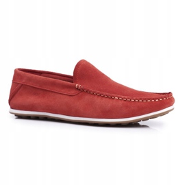 Men's Loafers GOE Red Nubuck FF1N3055 1