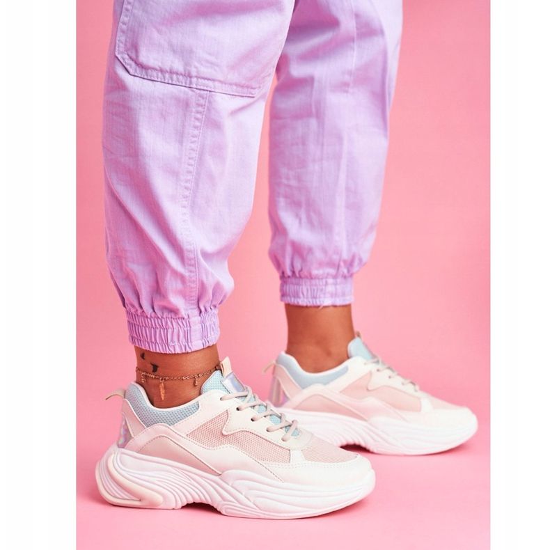 PS1 Women's Sport Shoes Colorful Beige Pinner white 2