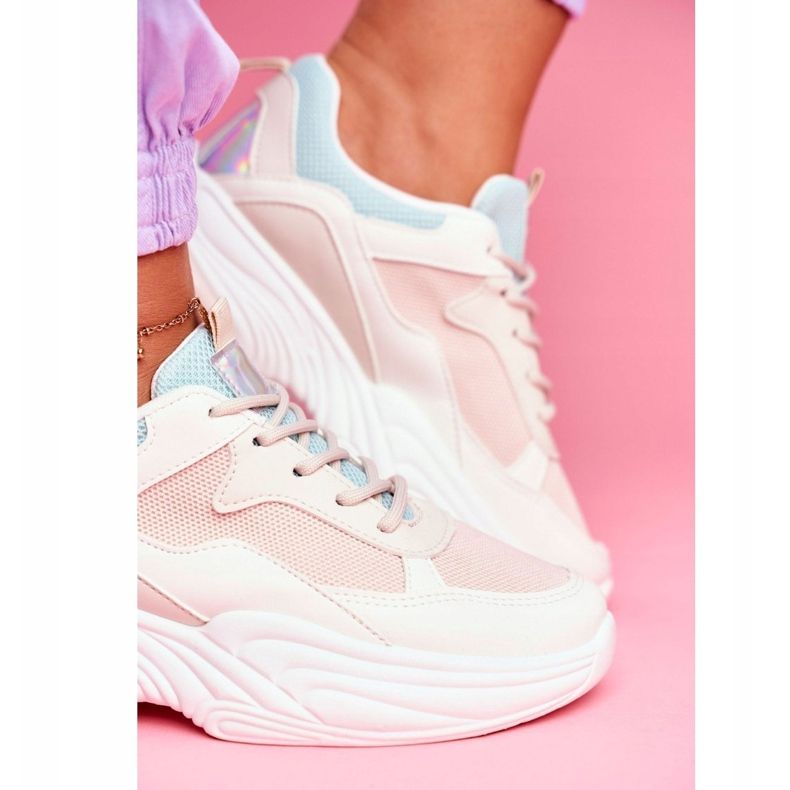 PS1 Women's Sport Shoes Colorful Beige Pinner white 1