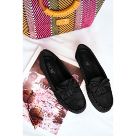 BUGO Women's Loafers Suede Black Velucci 2