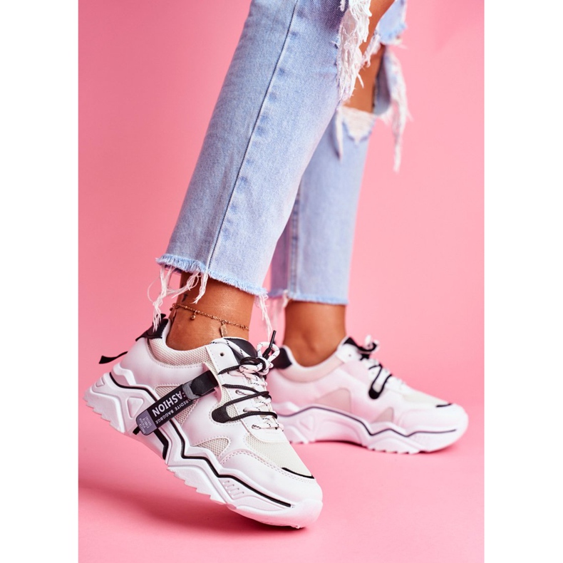 BUGO Women's Sport Shoes White Elenis black 2