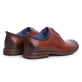 Men's Brogues Shoes Casual Nikopol Leather Brown 1726 2 Men's Brogues Shoes Casual Nikopol Leather Brown 1726 2