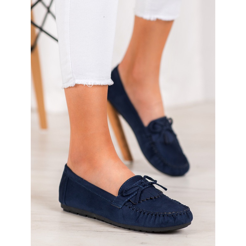 Diamantique Classic loafers blue 1 Diamantique Classic loafers blue 1