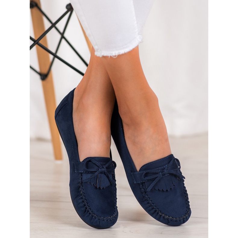 Diamantique Classic loafers blue 2