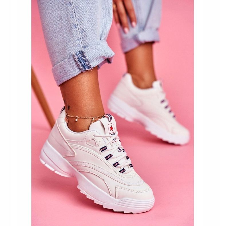 EVE Women's Sport Shoes White Boston 1