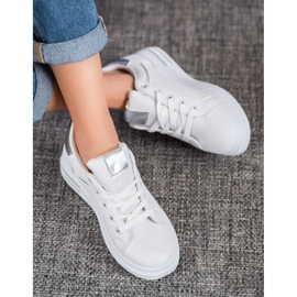 Weide Eco Leather Sneakers white 1