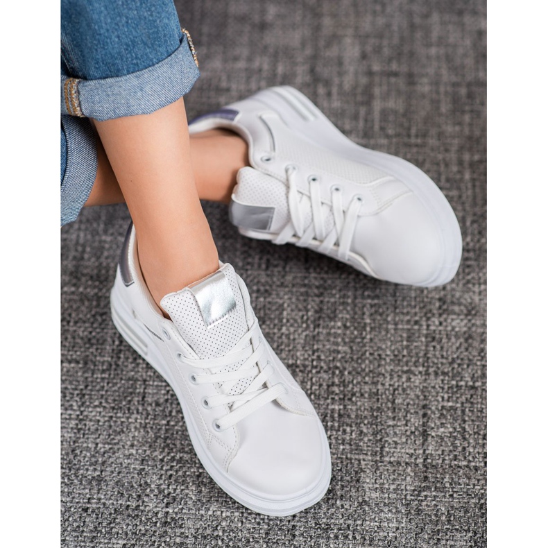 Weide Eco Leather Sneakers white 1