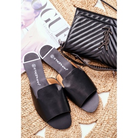 HAN Women's Slippers Flat Black Mimios 2