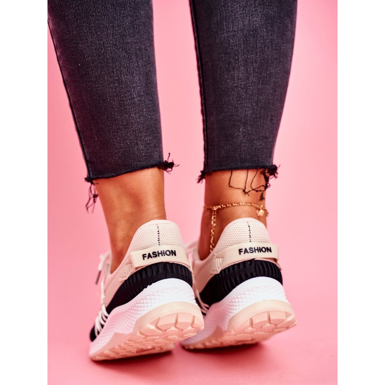 BUGO Women's Sport Shoes Sneakers Beige Pamela 2