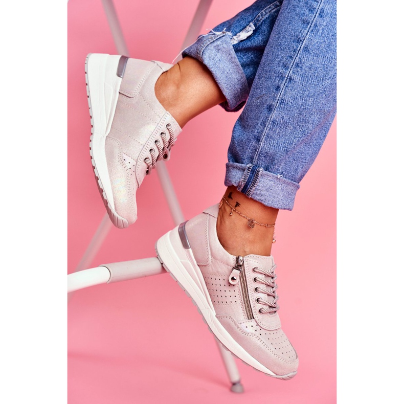 Vinceza Women's Sport Shoes Sneakers Beige FT20-8675 Better Way 2 Vinceza Women's Sport Shoes Sneakers Beige FT20-8675 Better Way 2