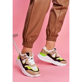 PS1 Women's Sport Shoes Sneakers White Freak brown multicolored 2 PS1 Women's Sport Shoes Sneakers White Freak brown multicolored 2