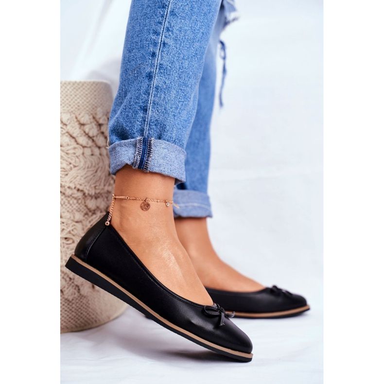 Women's Ballerinas Sergio Leone Black BL612 1 Women's Ballerinas Sergio Leone Black BL612 1