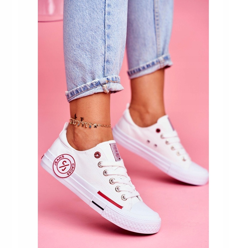 Women's Sneakers Cross Jeans White FF2R4072C 1 Women's Sneakers Cross Jeans White FF2R4072C 1