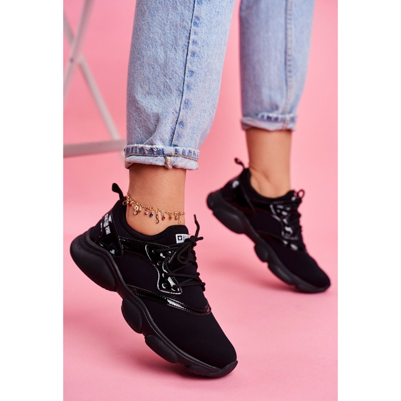 Women's Sport Shoes Sneakers Big Star Black FF274932 1